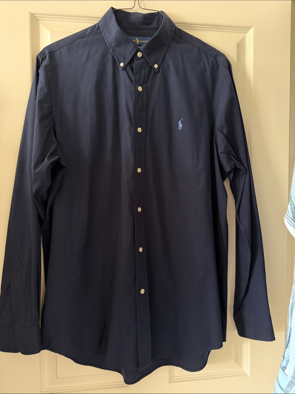 Polo by Ralph Lauren Dark Navy Long-Sleeve Button-Down Shirt